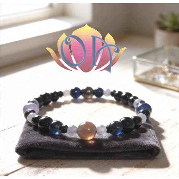 PULSEIRA BOHO HOLISTIC - AZUL PROFUNDO